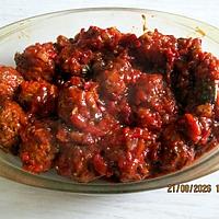 recette Boulettes de bœuf à la provençale