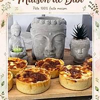 recette Quiche salée avec pâte brisée maison