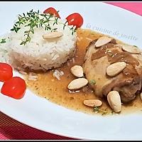 recette poulet aux amandes et sauce soja