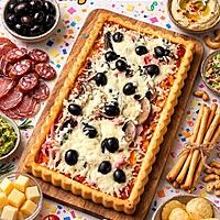 recette Tarte façon pizza