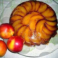 recette Tarte renversée aux nectarines (brugnons)