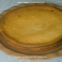 recette Gâteau à la compote de pomme non sucrée