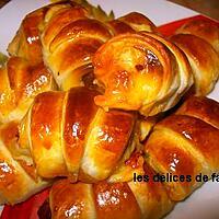 recette Croissants au merguez