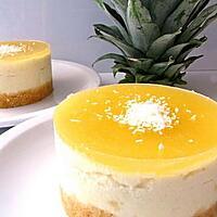recette CHEESECAKE ANANAS