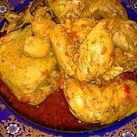 recette **cari poulet massalé**