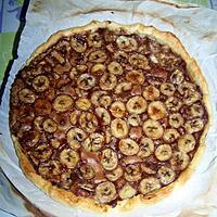 recette Tarte choco-banane