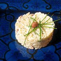 recette Timbale de pâtes aux noisettes façon risotto