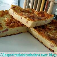 recette QUICHE LORRAINE MINUTE LEGERE