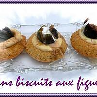 recette fins biscuits aux figues