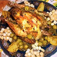 recette Poulet Aux Olives (M'Hamar)