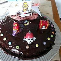 recette Le gateau moelleux au chocolat des pirates !!