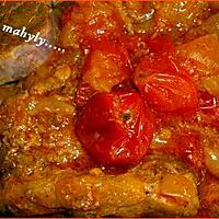 recette tagine veau tomate....