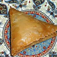 recette Samsa (triangles aux amandes)