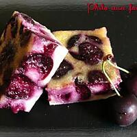 recette Clafoutis aux cerises à l'amande