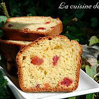 recette Cake aux fraises confites