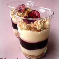 recette Verrine de cerises au mascarpone