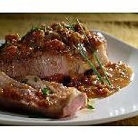 recette Côte de Porc Sauce au Pain d'Epice