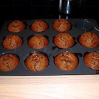 recette muffins avec le restant de pate de mes madeleine au chocolat