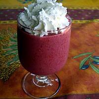 recette smoothie framboise litchee