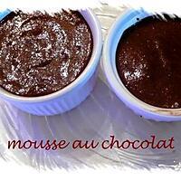 recette mousse au chocolat