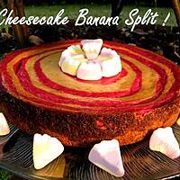 recette Ooo Banana split Cheesecake ooO