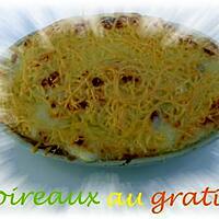 recette poireaux au gratin