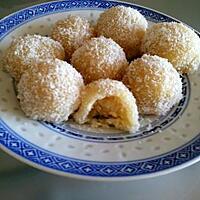 recette Boules de Coco Asiatiques