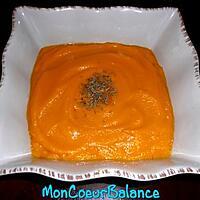 recette Purée de carottes (weight watchers propoints)