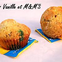 recette Ooo Muffins vanille & M&M'S ooO