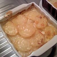 recette Gratin de pomme de terre à la moutarde