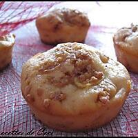 recette Muffins à la vanille, pomme et noisettes caramélisées