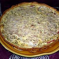 recette Quiche thon/tomates/cantal