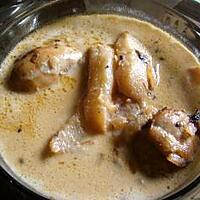 recette Fricassée de poulet aux poires à la croate