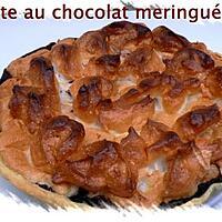 recette tarte au chocolat meringué