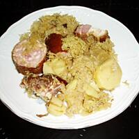 recette choucroute au four