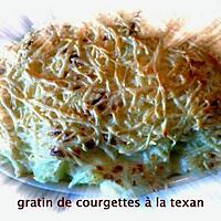 recette gratin de courgettes à la texan