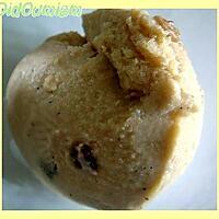 recette Glace vanille,rhum & raisins secs