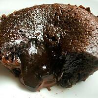 recette Moelleux au coeur coulant chocolat !!!