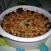 recette Crumble aux poires et au chocolat