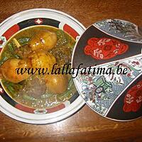 recette Tajine de coings et gombos