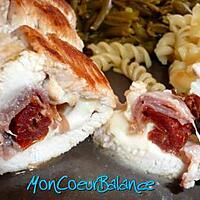 recette Saltimbocca de dinde, mozzarella et tomate séchée (weight watchers propoints)