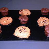 recette "Muffins" Chocolat-Nutella: