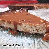 recette Tarte à la mousse coco et miroir au toblerone