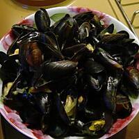 recette Moules parfumées au poivron et paprika