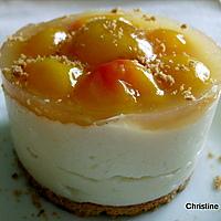 recette Petite crème bergamote-mirabelles façon entremets