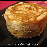 recette Petit délice au dulce de leche sur pommes caramélisées