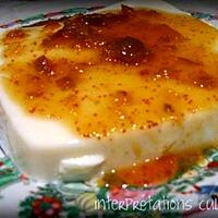 recette panna cotta façon flan libanais