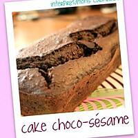 recette gateau choco sésame fondant sans beurre ni crème !