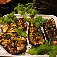 recette AUBERGINES  " quand  le temps me manque "