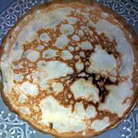 recette Crêpes au lait d'amande / poire